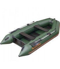 Kolibri KM-245 Profesyonel katlanabilir Ahşap ızgara tabanlı Şişme Bot Gri
