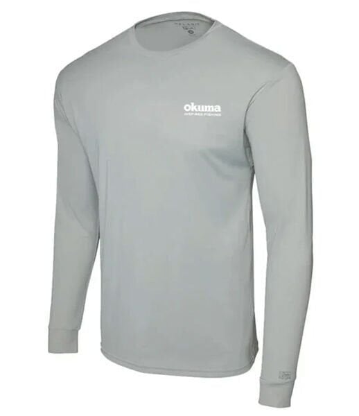 Okuma Aquatek Long Sleeve Sun Shirt Grey
