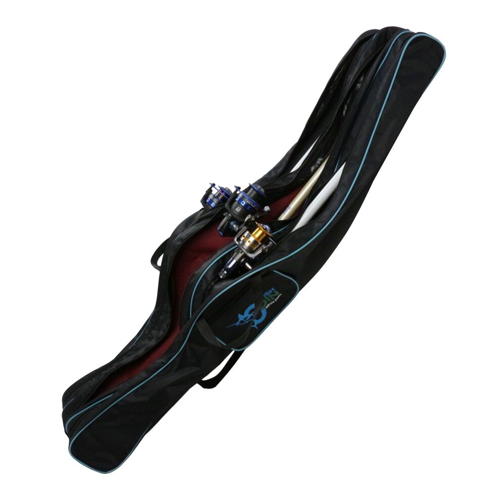 Fishcoin 3 lü Kamış Makine Çantası 145 CM