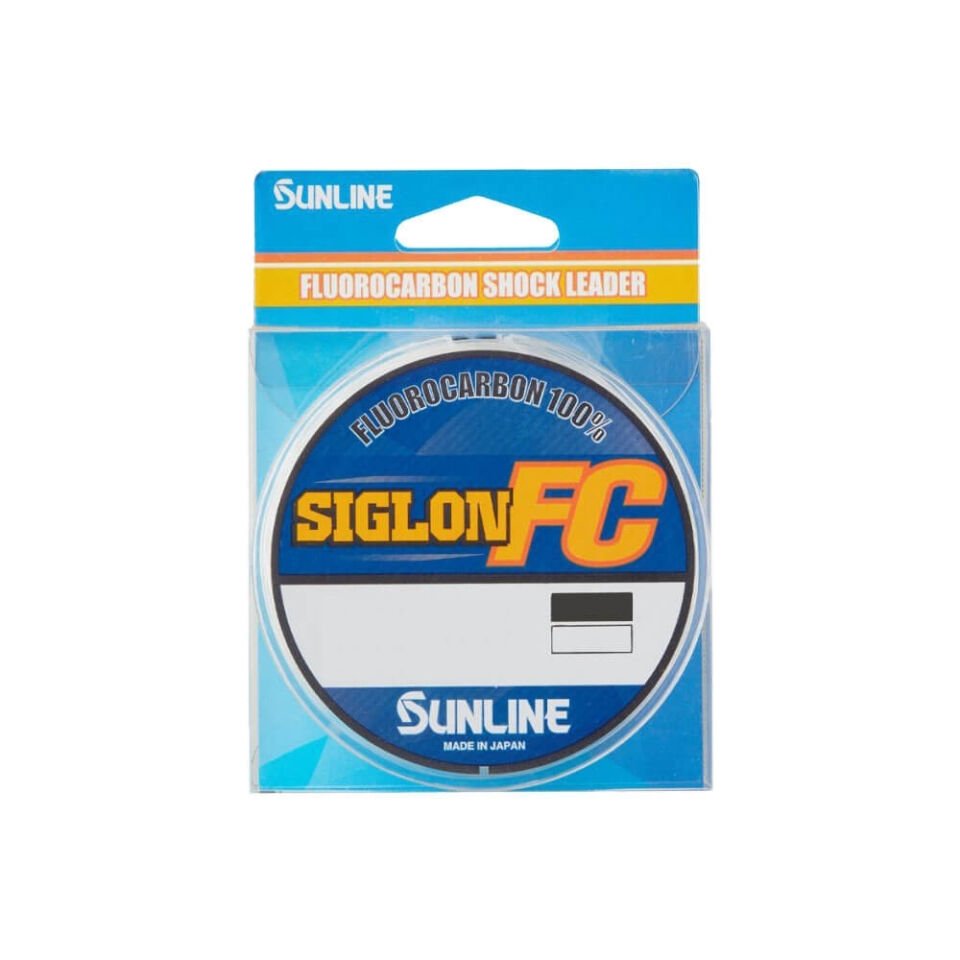 Sunline Siglon Fluorocarbon Misina CLEAR - 0.84MM - 50MT - 77LB