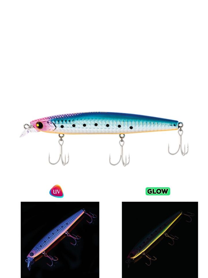 Fujin Gallant 120S 21gr 120mm Sinking Maket Balık 255 Sky Sardine