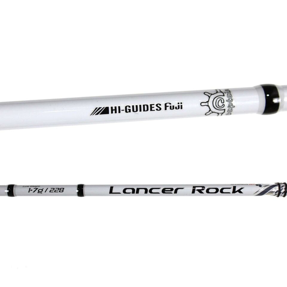Captain 1345 Lancer Rock Game Fuji 228cm 2 Parça LRF Kamışı 1-7gr Atar