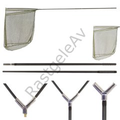 Remixon CLND-01 100cm 1.80m 2P İp Torlu Sazan Kepçe