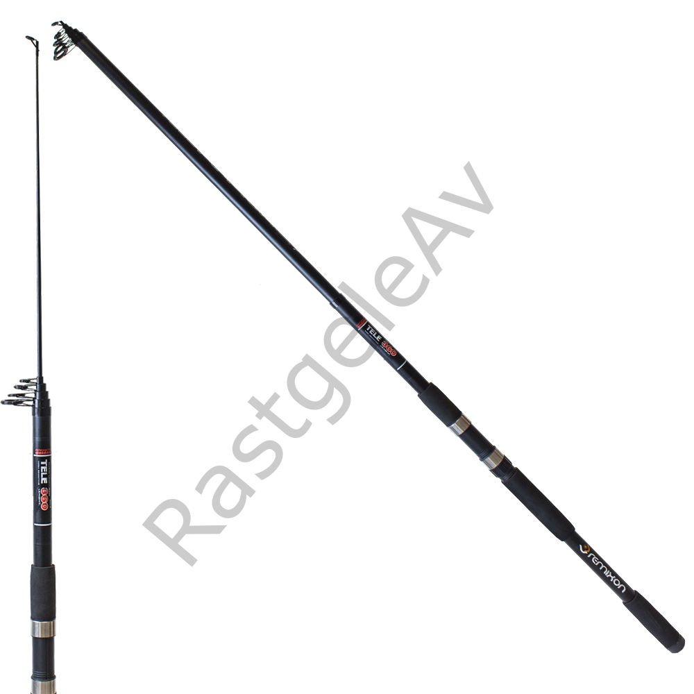 Remixon Apache 3.00m, 250gr Tele Kamış, Matt Black