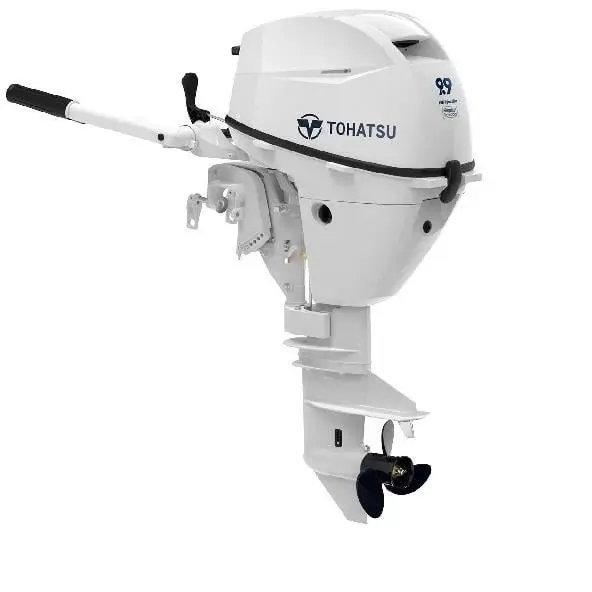 Tohatsu MFS 9.9 CYW L Uzun Şaft Manuel Beyaz 4 Zamanlı Deniz Motoru