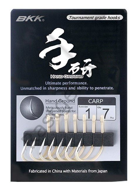 BKK Carp Hook Hand Ground İğne 6