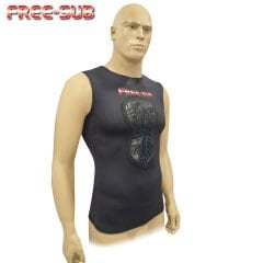 Free-Sub Göğsü Pedli Smooth Dalış Yeleği 3mm