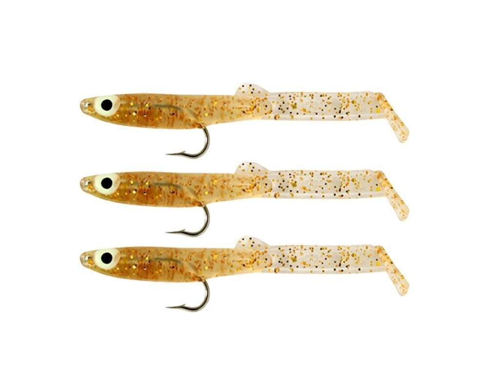 Captain 3525 Eel Fish 75cm Silikon Zargana Suni Yem 3lü Paket E17 GOLD G