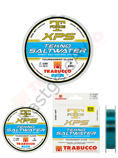 Trabucco T-Force XPS Tekno Saltwater 300mt Olta Misinası