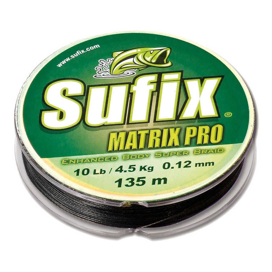 Sufix Matrix Pro İp Misina BLACK - 0.15MM - 100MT - 10.0KG