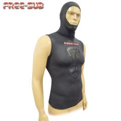 Free-Sub Göğsü Pedli Başlıklı Dalış Yeleği 3mm