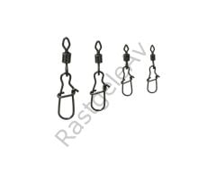 Dam Effzett D-Lock Snap Swivel 10 Adet XS 12 KG