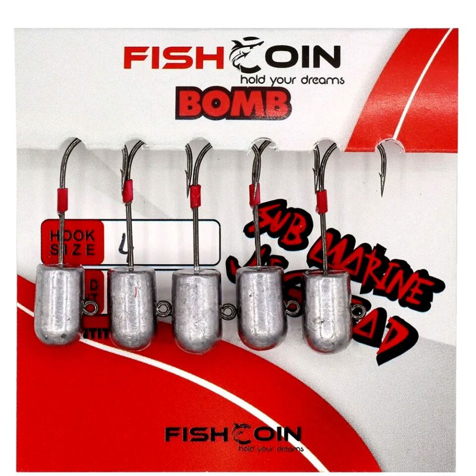 Fishcoin Bomb Jighead 4-4.5 Gr