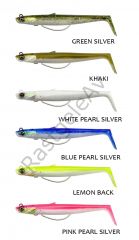 Savage Gear Sandeel V2 Weedless 11.5 cm 22 gr 2+1 Blue Pearl Silver