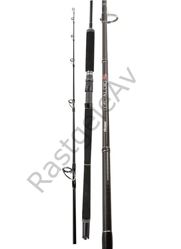 Okuma Metaloid S 2,37 cm 80lbs 80-200 gr 2 Parça Popping Tekne Kamışı