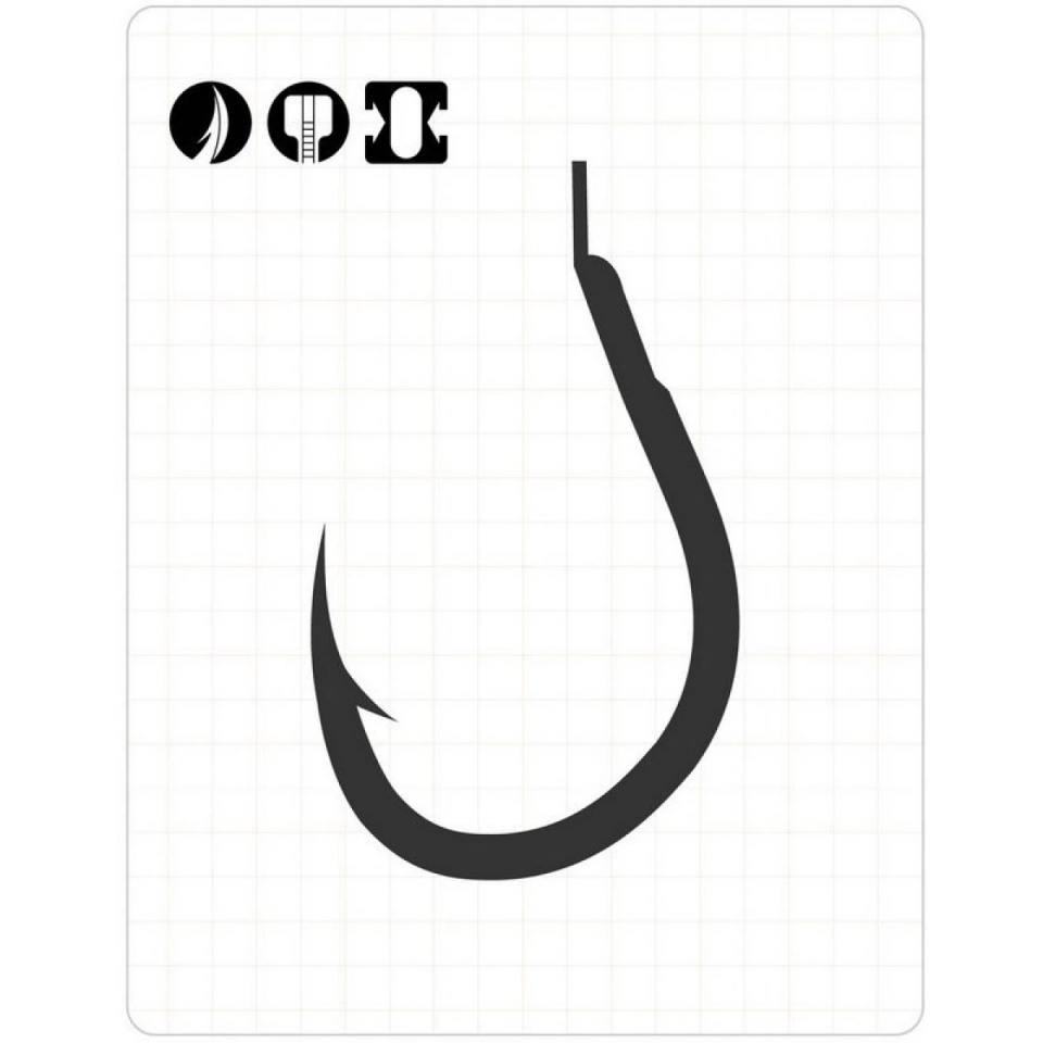 Fudo 0021 Delta Gure Tırtıklı Pala Black Nikel İğne