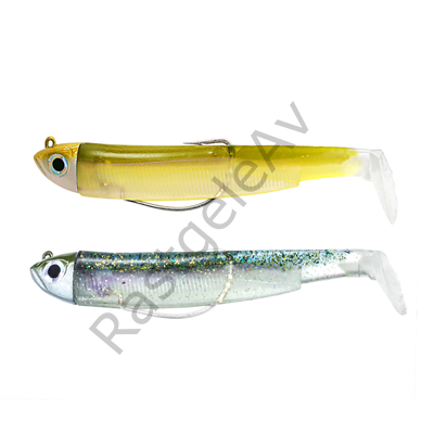 Fiiish BM120/3 BM3019 Double Combo Shore 12gr Ghost Minnow-Wakasagi Silikon Yem