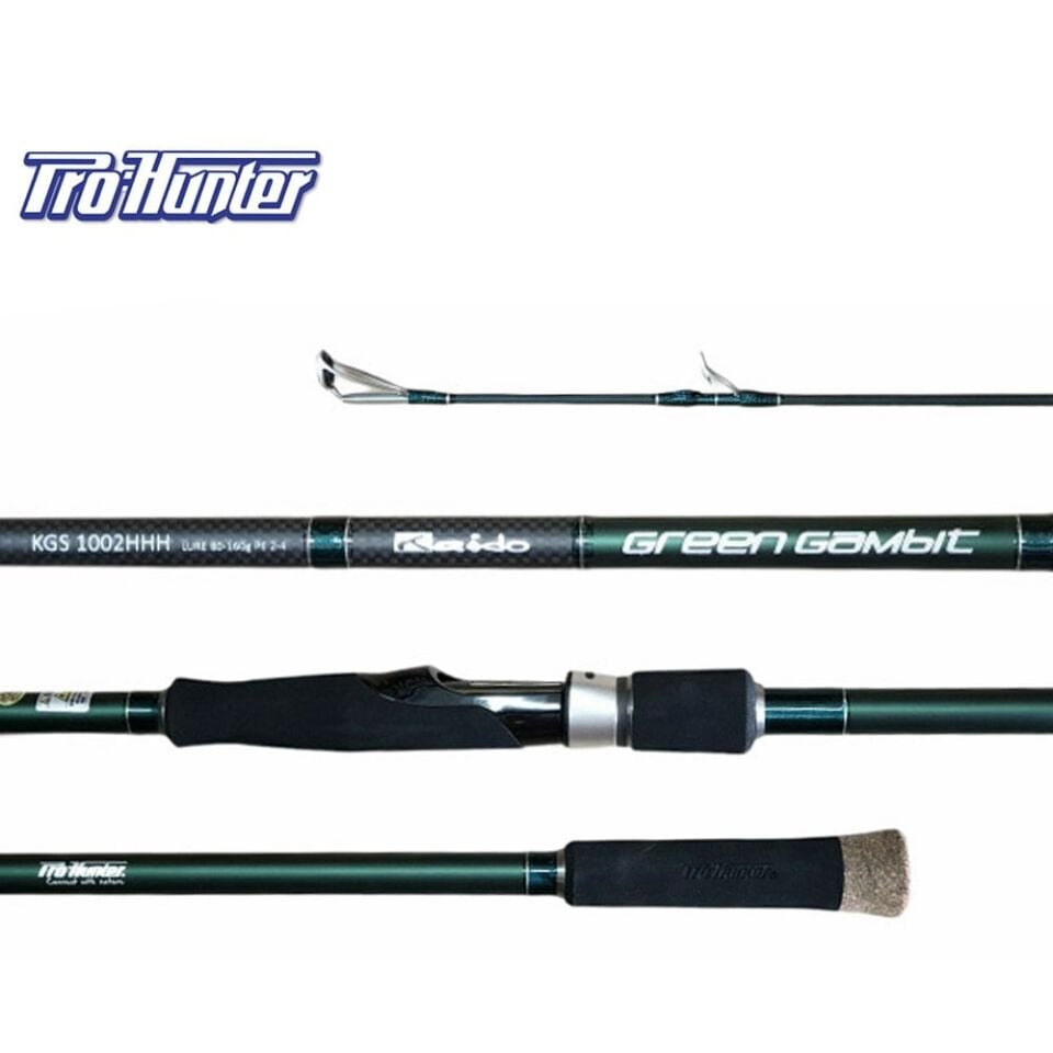 Green Gambit KGS 1002HHH 80-160g PE2-4 Jig Kamışı