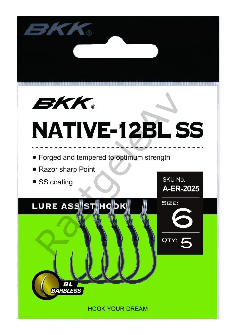 BKK Native-12BL SS İğne 1 5 Pcs