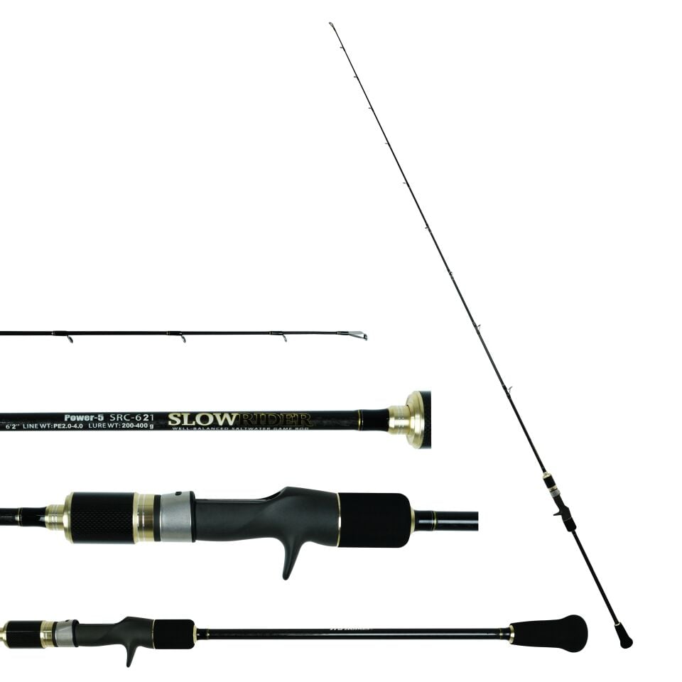 Slow Rider Black SRC-621/6 200-400g PE2,0-4,0 Jig