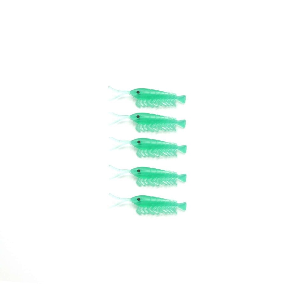 Captain 3050 Silikon Karides 4cm Suni Yem 5li Paket 003