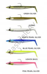 Savage Gear Sandeel V2 14 cm 33 gr 2+1 White Pearl Silver