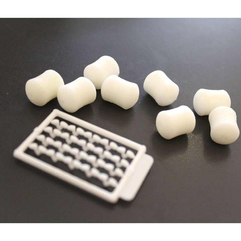 Captain 3497 Dumbell White Color 8li Paket Sazan Yemi