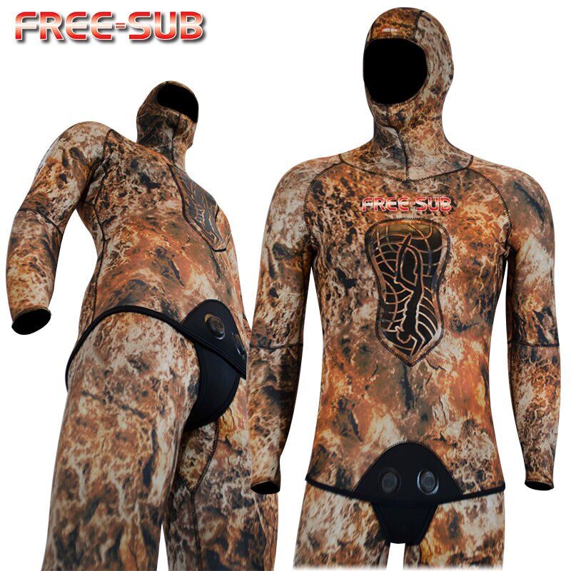 Free-Sub 9mm Expert Brown Avcı Serbeset Dalış Elbise