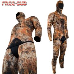 Free-Sub 9mm Expert Brown Avcı Serbeset Dalış Elbise