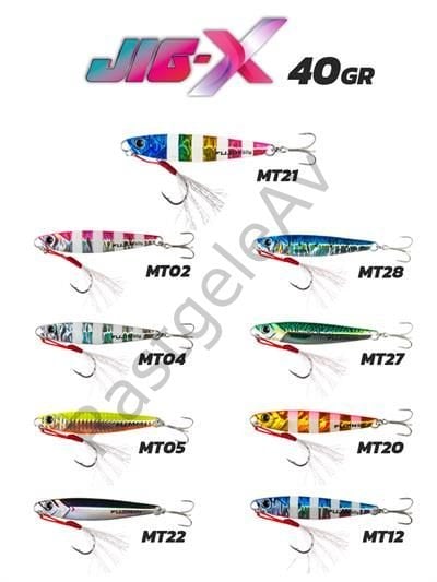 Fujin Jig-X 40gr Shore Jigging Jig Yem