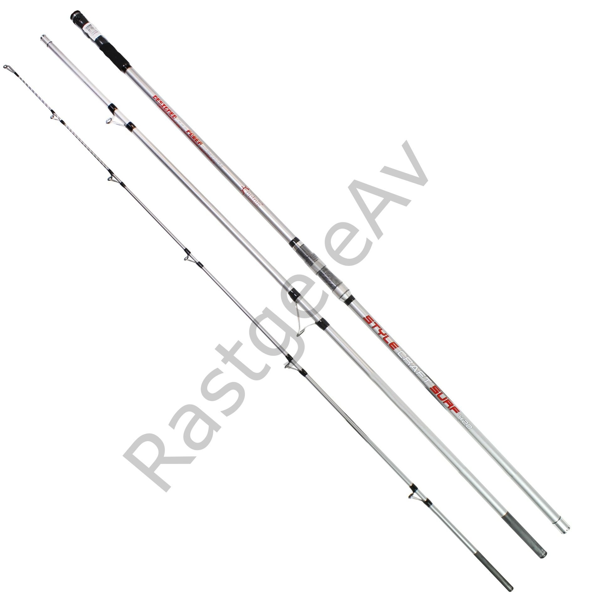 Captain 1654 Style Craft FUJİ 3 Parça Surf Kamış 100-250gr Atar