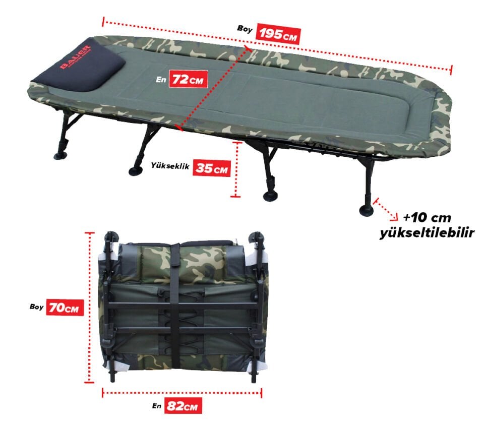 Bauer HYB059F-8L Flat Fleece Kampet