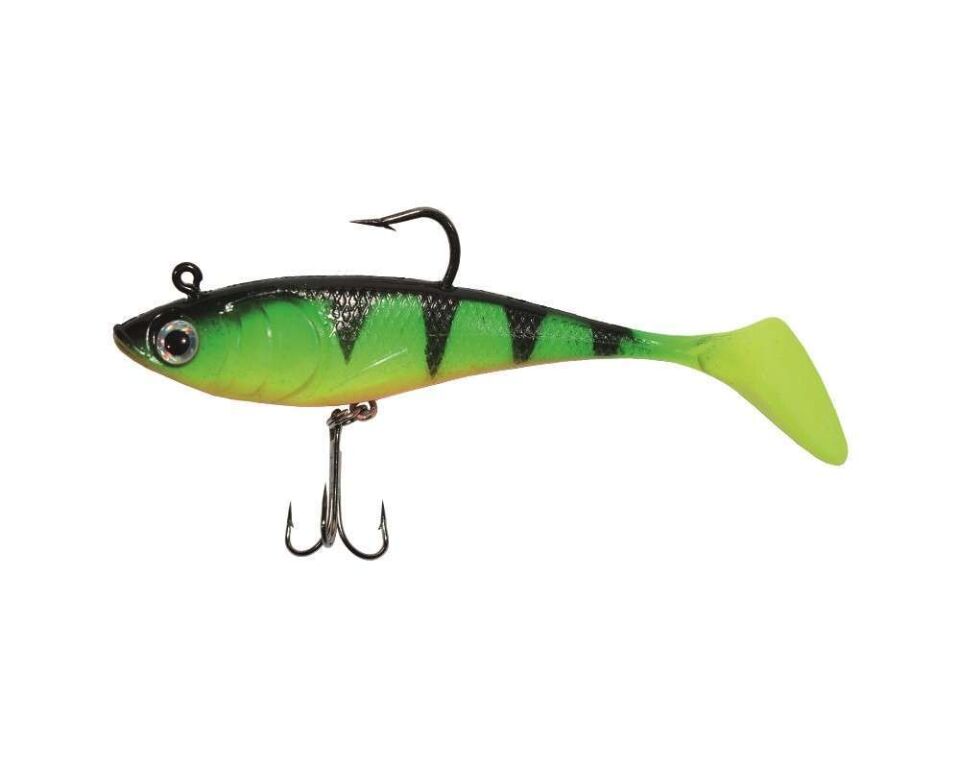 Captain 3543 Crazy Zander Uv Paint 10cm Turna Silikonu Suni Balık 2
