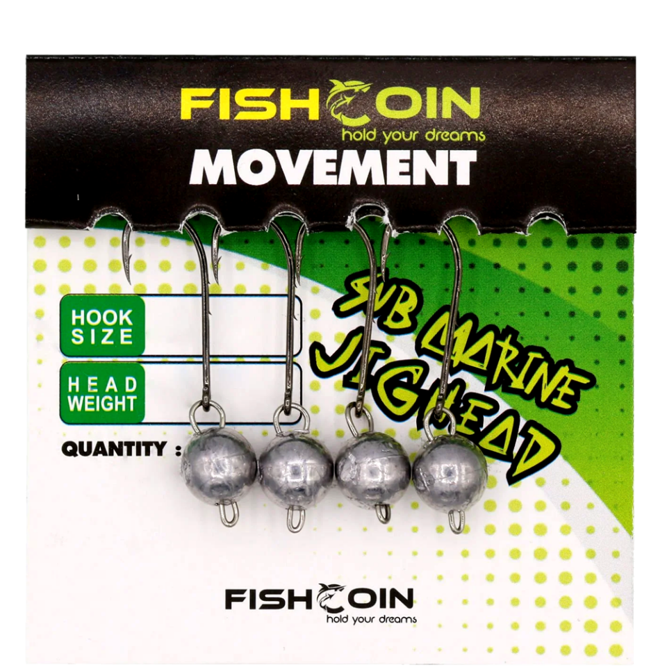Fishcoin Movement Jighead 8-2 gr