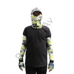 Captain Fisherman Style SET Cap+Eldiven+Kolluk+Buff