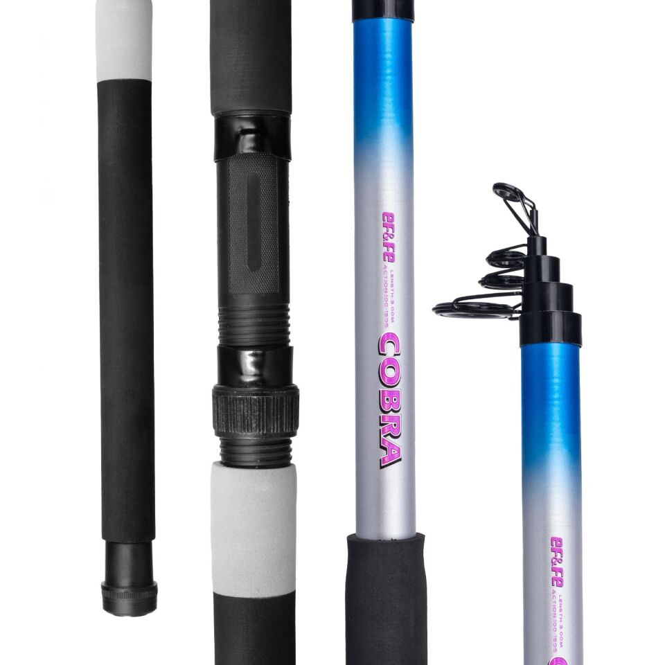 Effe Cobra Teleskopik Olta Kamışı - Mavi