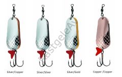 Dam Effzett Twin Spoon 6.5 cm 30 gr Sinking Kaşık Silver/Gold