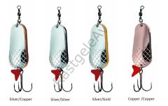 Dam Effzett Twin Spoon 6.5 cm 30 gr Sinking Kaşık Silver/Silver