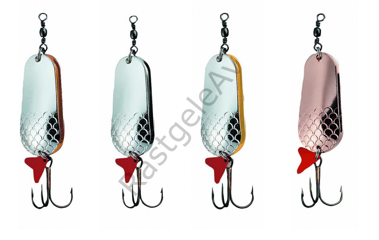Dam Effzett Twin Spoon 6.5 cm 30 gr Sinking Kaşık Silver/Silver