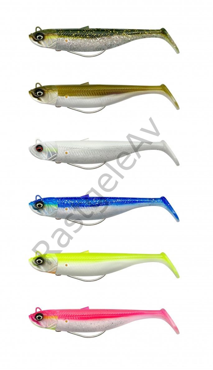 Savage Gear Savage Minnow Weedless 10 cm 16 gr 2+1 Lemon Back