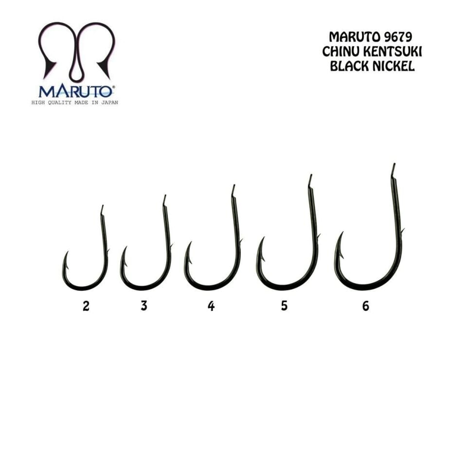 Maruto 9679 Bn Siyah Nikel Olta İğnesi