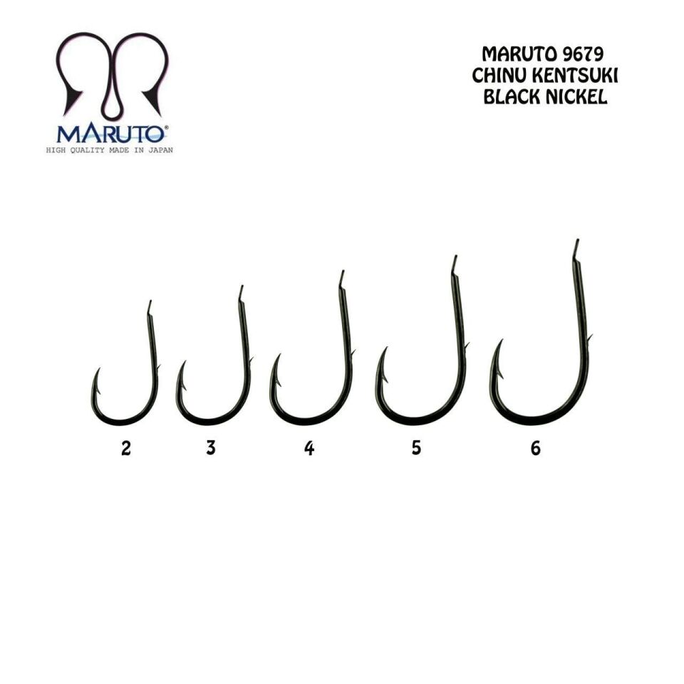 Maruto 9679 Bn Siyah Nikel Olta İğnesi