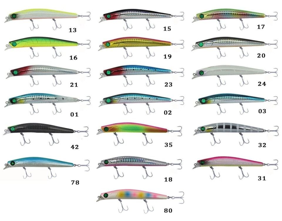 Kendo Haryu 12.5 cm 14.8 g Floating Sahte Balık 34