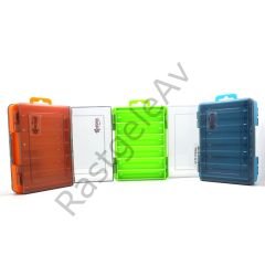 Captain 7221 Sahte Balık Kutusu 10 Gözlü 14x10x3.5cm