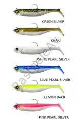 Savage Gear Savage Minnow 12.5 cm 35 gr 2+1 White Pearl Silver