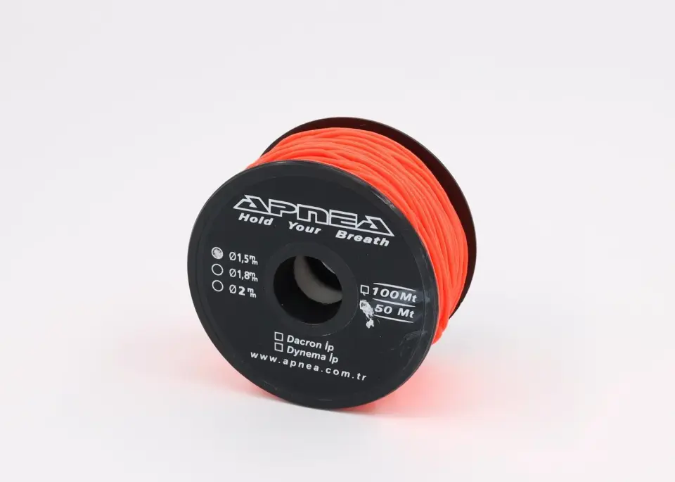 Apnea Dyneema ip 1.5mm 50mt Flo Turuncu