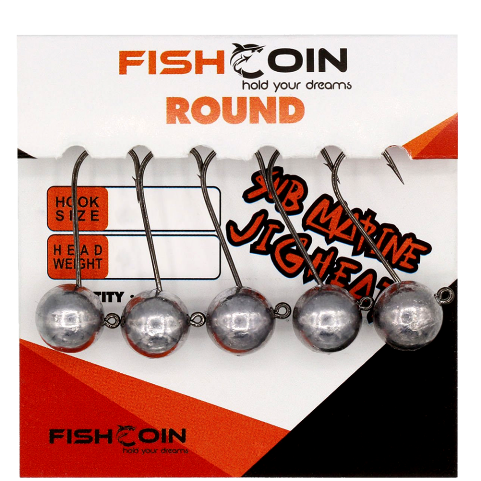 Fishcoin Round Jighead 4-5 Gr
