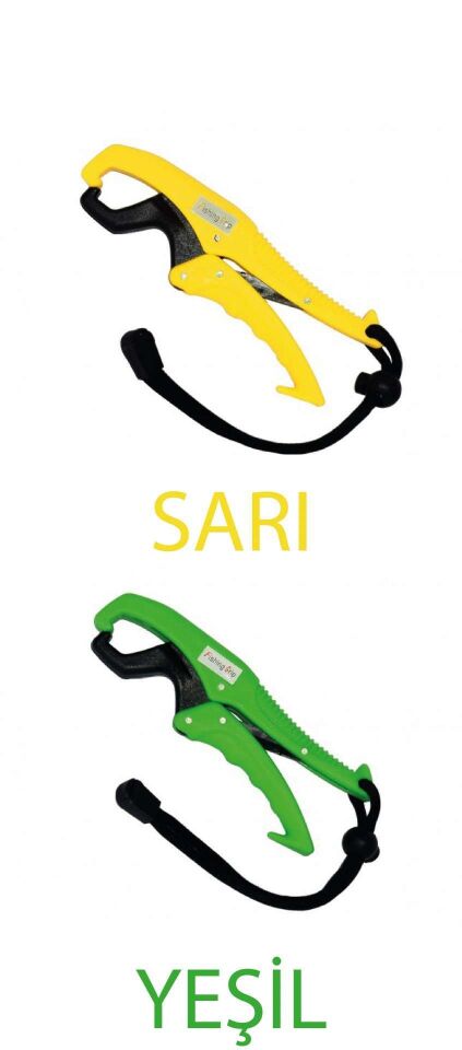 Captain 7504 Grip Plastik Balık Tutucu  Askı İpli 15cm