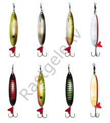 Dam Effzett Standard Spoon Slim 5 cm 8 gr Sinking Kaşık Olive Silver UV