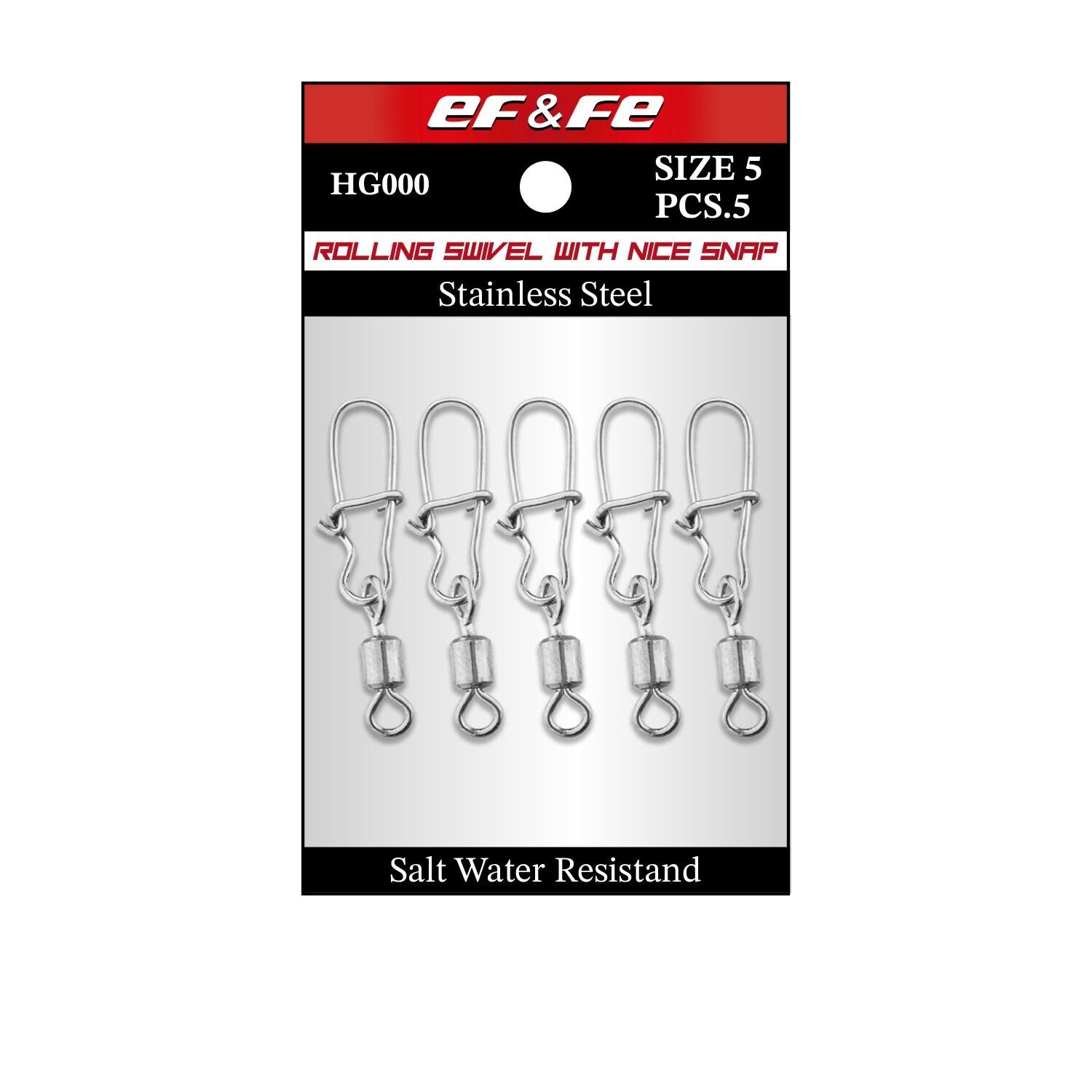 Effe Fırdöndü Rolling Nice Snap Güvenlik Kilitli